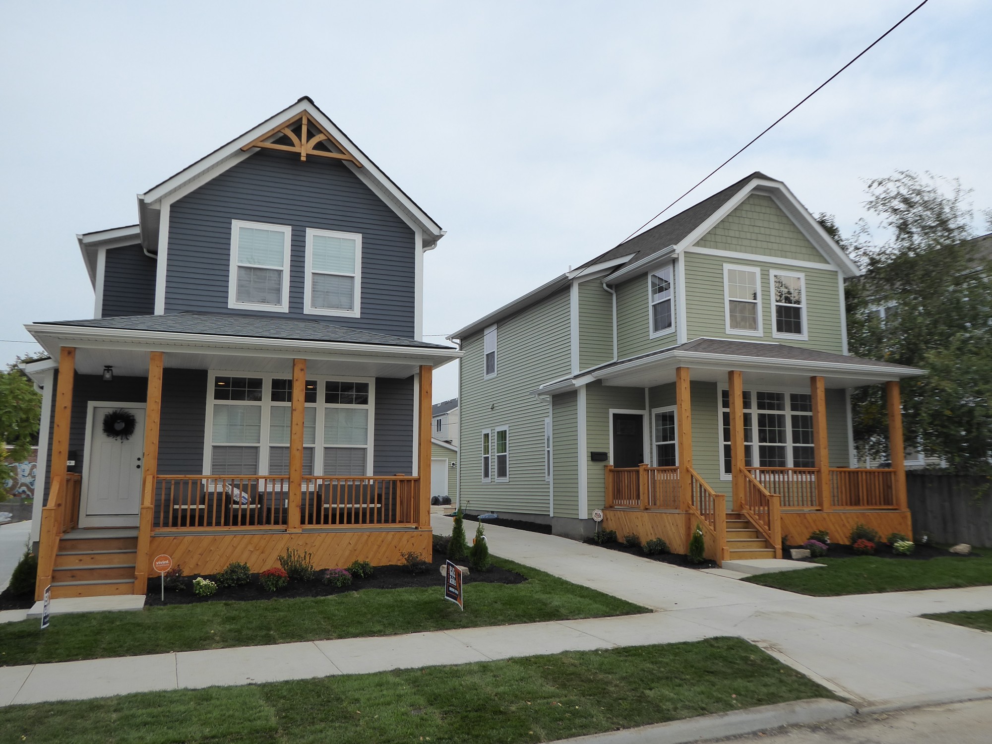 West 57th Street Homes Cleveland Ohio 44102- Civic Builders