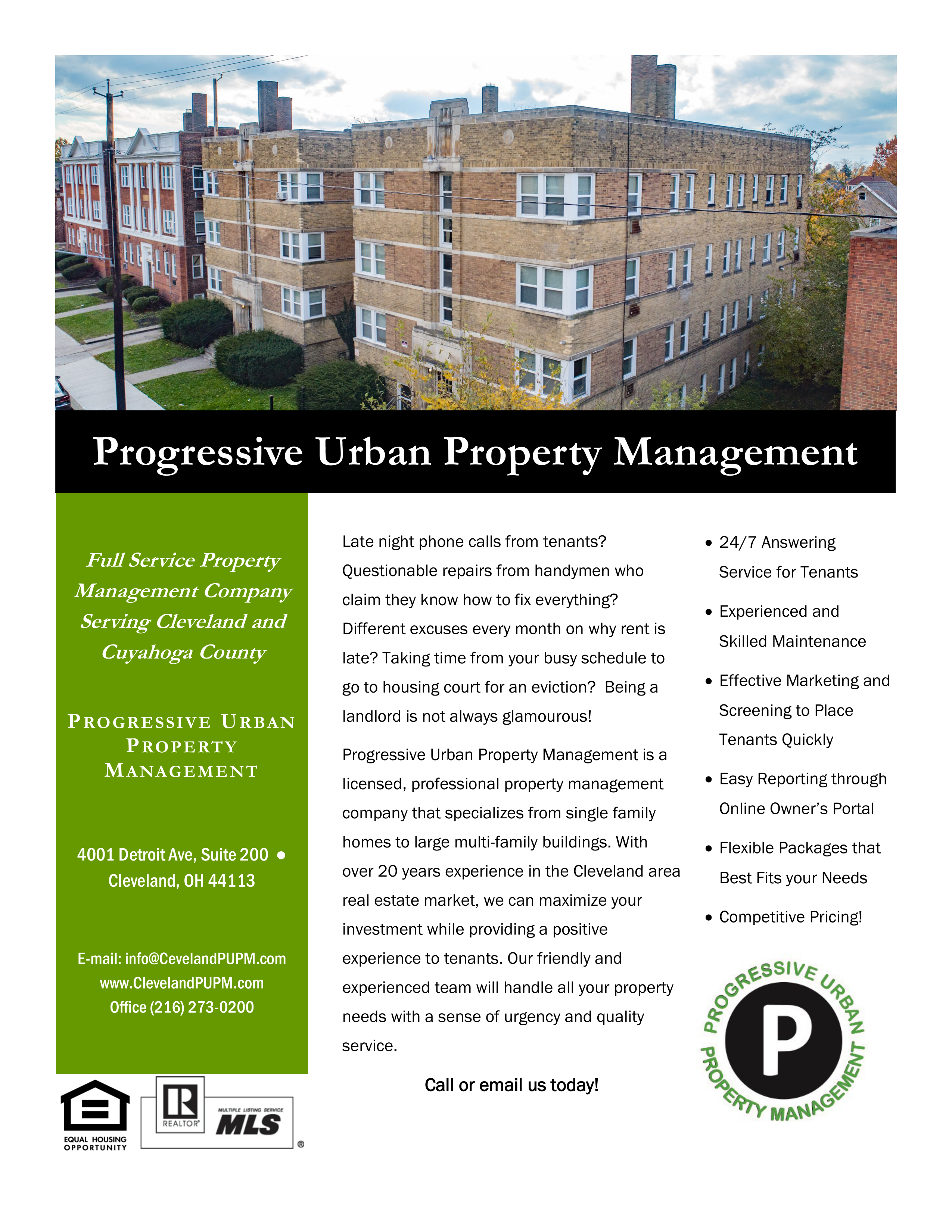 Progressive Urban Property Management